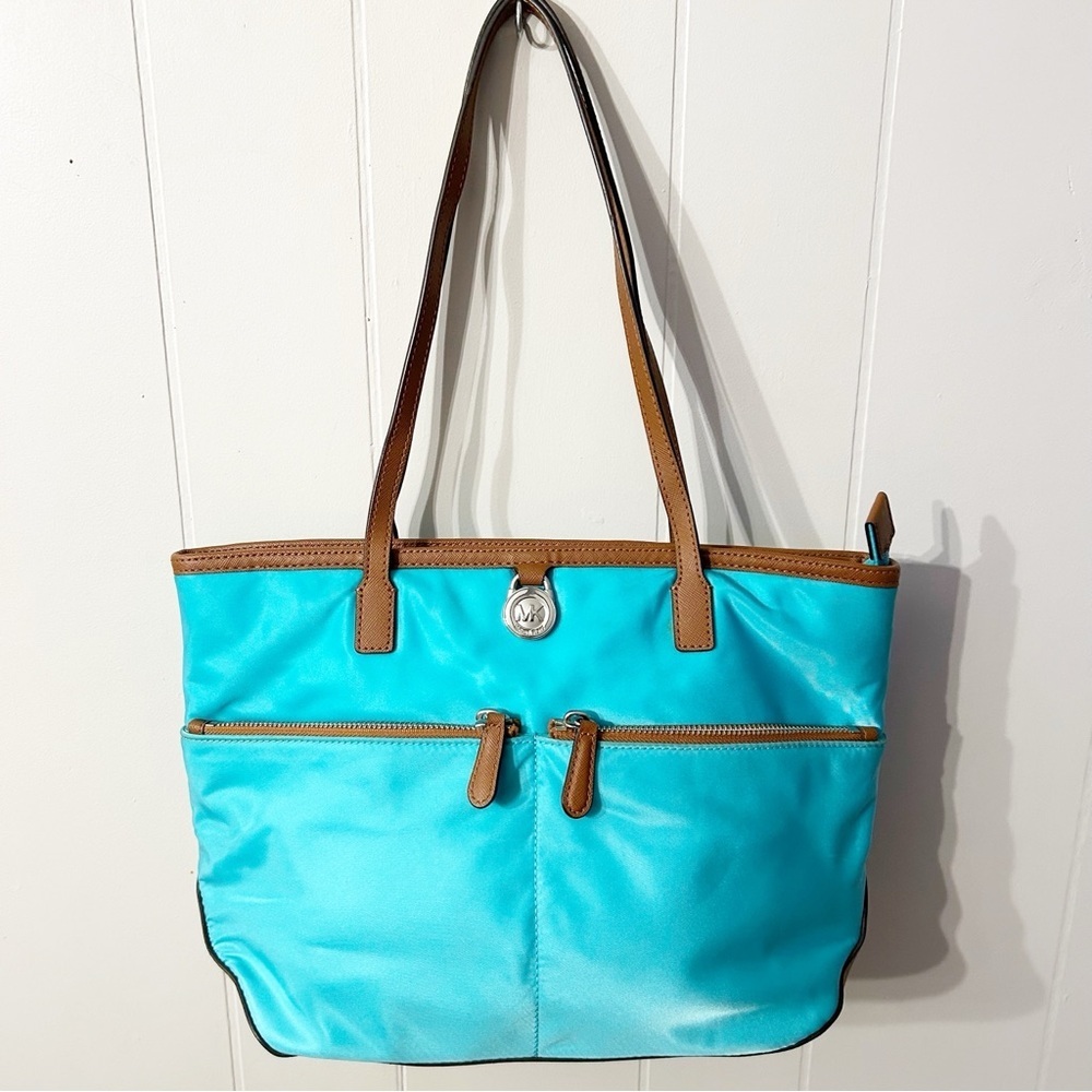 Michael Kors Teal Shoulder Bag Purse